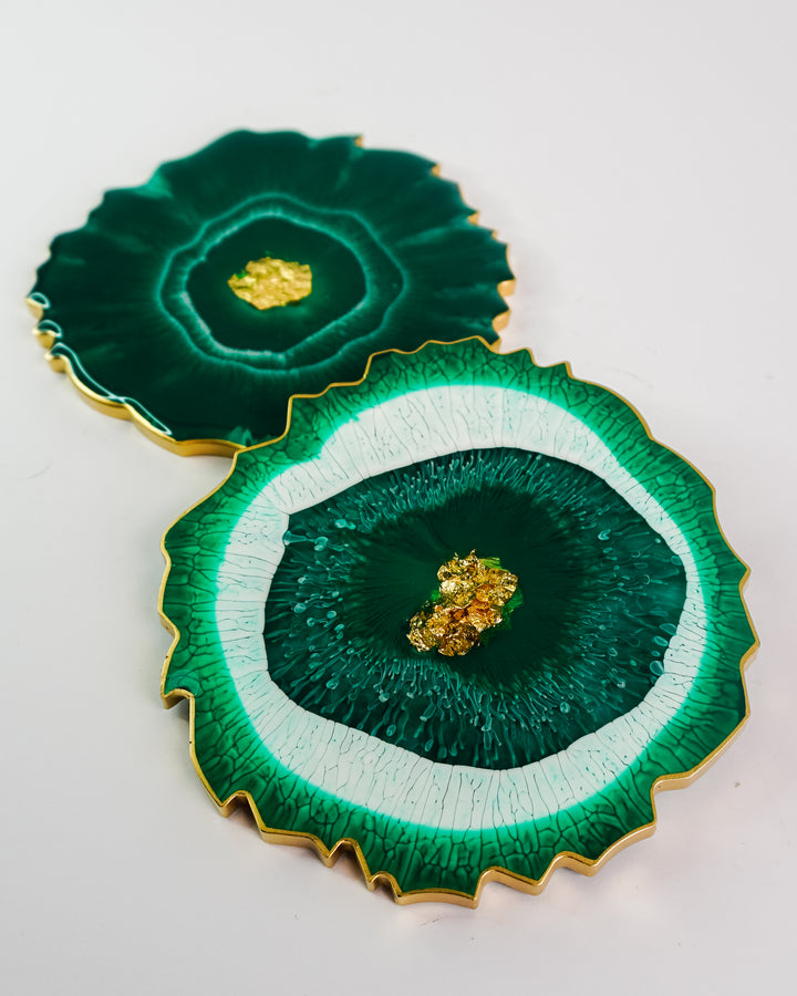 Custom Geode Resin Coaster