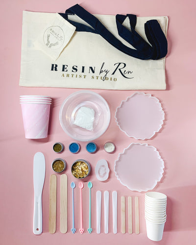 One For The New Artists - RESIN COASTER STARTER KITS!